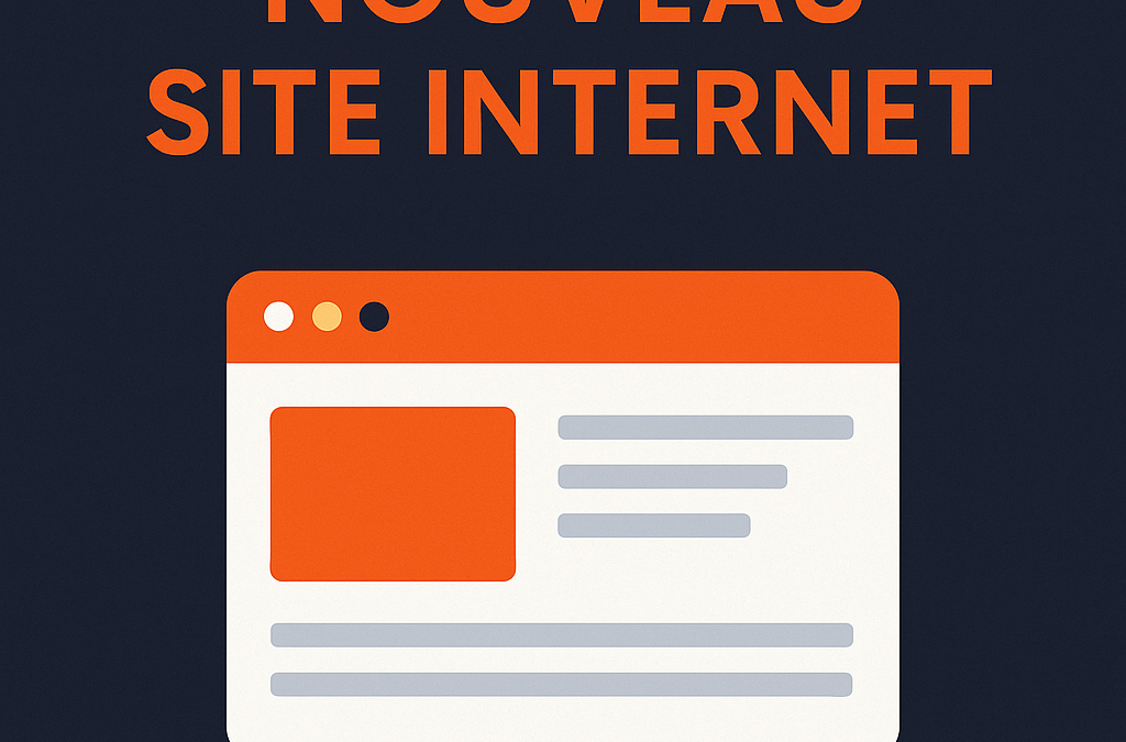 Nouveau site internet