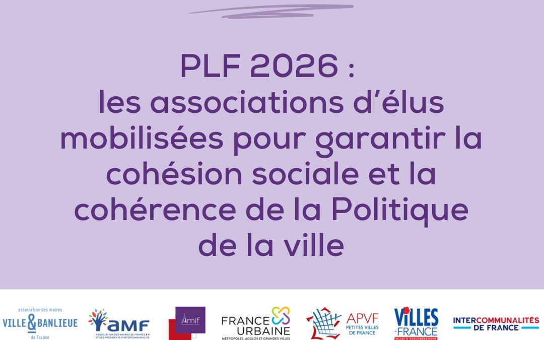 PLF 2026 : préserver la cohésion sociale dans les territoires